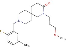 9-(2-fluoro-5-methylbenzyl)-2-(3-methoxypropyl)-2,9-diazaspiro[5.5]undecan-3-one
