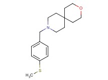 9-[4-(methylthio)benzyl]-3-oxa-9-azaspiro[5.5]undecane