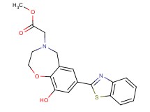 methyl [7-(1,3-benzothiazol-2-yl)-9-hydroxy-2,3-dihydro-1,4-benzoxazepin-4(5H)-yl]acetate