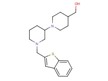 [1'-(1-benzothien-2-ylmethyl)-1,3'-bipiperidin-4-yl]methanol