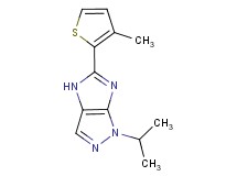 1-isopropyl-5-(3-methyl-2-thienyl)-1,4-dihydroimidazo[4,5-c]pyrazole