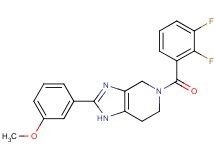 5-(2,3-difluorobenzoyl)-2-(3-methoxyphenyl)-4,5,6,7-tetrahydro-1H-imidazo[4,5-c]pyridine