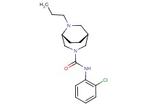 (1R*,5R*)-N-(2-chlorophenyl)-6-propyl-3,6-diazabicyclo[3.2.2]nonane-3-carboxamide