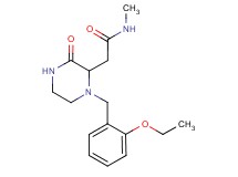 2-[1-(2-ethoxybenzyl)-3-oxo-2-piperazinyl]-N-methylacetamide