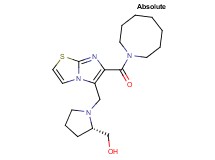 ((2S)-1-{[6-(1-azocanylcarbonyl)imidazo[2,1-b][1,3]thiazol-5-yl]methyl}-2-pyrrolidinyl)methanol