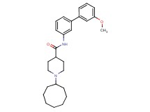 1-cyclooctyl-N-(3'-methoxy-3-biphenylyl)-4-piperidinecarboxamide