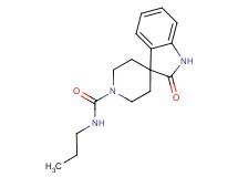 2-oxo-N-propyl-1,2-dihydro-1'H-spiro[indole-3,4'-piperidine]-1'-carboxamide