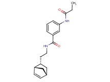 N-{2-[(1S*,2S*,4S*)-bicyclo[2.2.1]hept-5-en-2-yl]ethyl}-3-(propionylamino)benzamide