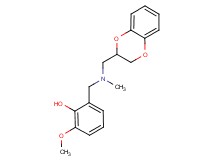 2-{[(2,3-dihydro-1,4-benzodioxin-2-ylmethyl)(methyl)amino]methyl}-6-methoxyphenol