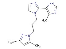 1-[3-(3,5-dimethyl-1H-pyrazol-1-yl)propyl]-5'-methyl-1H,3'H-2,4'-biimidazole