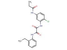N-[2-chloro-5-(propionylamino)phenyl]-N'-(2-ethylphenyl)ethanediamide