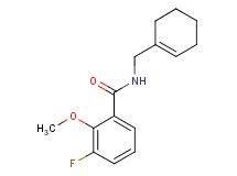 N-(cyclohex-1-en-1-ylmethyl)-3-fluoro-2-methoxybenzamide