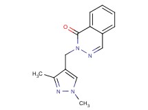 2-[(1,3-dimethyl-1H-pyrazol-4-yl)methyl]phthalazin-1(2H)-one