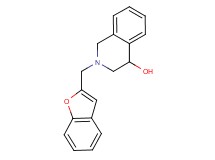 2-(1-benzofuran-2-ylmethyl)-1,2,3,4-tetrahydroisoquinolin-4-ol