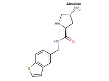 (2S,4R)-4-amino-N-(1-benzothien-5-ylmethyl)pyrrolidine-2-carboxamide