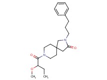 8-(2-methoxybutanoyl)-2-(3-phenylpropyl)-2,8-diazaspiro[4.5]decan-3-one