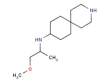 N-(2-methoxy-1-methylethyl)-3-azaspiro[5.5]undecan-9-amine