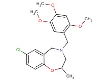 7-chloro-2-methyl-4-(2,4,5-trimethoxybenzyl)-2,3,4,5-tetrahydro-1,4-benzoxazepine