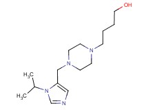 4-{4-[(1-isopropyl-1H-imidazol-5-yl)methyl]piperazin-1-yl}butan-1-ol