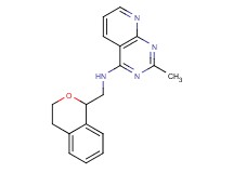 N-(3,4-dihydro-1H-2-benzopyran-1-ylmethyl)-2-methylpyrido[2,3-d]pyrimidin-4-amine