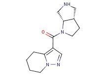 3-[rel-(3aS,6aS)-hexahydropyrrolo[3,4-b]pyrrol-1(2H)-ylcarbonyl]-4,5,6,7-tetrahydropyrazolo[1,5-a]pyridine hydrochloride