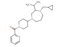 1-(cyclopropylmethyl)-2-isopropyl-4-[1-(pyridin-2-ylcarbonyl)piperidin-4-yl]-1,4-diazepane