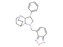 (3R*,3aR*,7aR*)-1-(2,1,3-benzoxadiazol-4-ylmethyl)-3-phenyloctahydro-4,7-ethanopyrrolo[3,2-b]pyridine