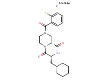 (3S,9aR)-3-(cyclohexylmethyl)-8-(2,3-difluorobenzoyl)tetrahydro-2H-pyrazino[1,2-a]pyrazine-1,4(3H,6H)-dione