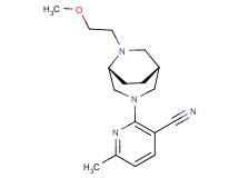 2-[(1R*,5R*)-6-(2-methoxyethyl)-3,6-diazabicyclo[3.2.2]non-3-yl]-6-methylnicotinonitrile