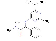2-[(6-isopropyl-2-methylpyrimidin-4-yl)amino]-N,N-dimethyl-2-phenylacetamide