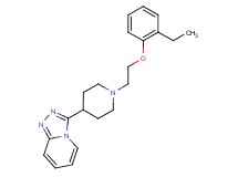 3-{1-[2-(2-ethylphenoxy)ethyl]piperidin-4-yl}[1,2,4]triazolo[4,3-a]pyridine