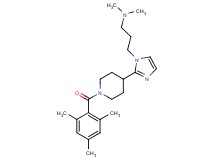 (3-{2-[1-(mesitylcarbonyl)-4-piperidinyl]-1H-imidazol-1-yl}propyl)dimethylamine