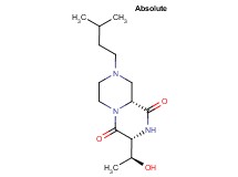 (3R,9aR)-3-[(1S)-1-hydroxyethyl]-8-(3-methylbutyl)tetrahydro-2H-pyrazino[1,2-a]pyrazine-1,4(3H,6H)-dione
