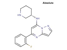 5-(2-fluorophenyl)-N-[(3S)-3-piperidinyl]pyrazolo[1,5-a]pyrimidin-7-amine hydrochloride