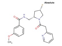 N-{[(2S,4S)-4-fluoro-1-(pyridin-2-ylacetyl)pyrrolidin-2-yl]methyl}-3-methoxybenzamide
