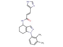 (2E)-N-[1-(2,3-dimethylphenyl)-4,5,6,7-tetrahydro-1H-indazol-4-yl]-3-(1H-imidazol-4-yl)acrylamide