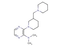 N,N-dimethyl-3-[3-(1-piperidinylmethyl)-1-piperidinyl]-2-pyrazinamine