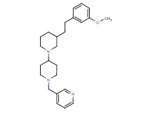 3-[2-(3-methoxyphenyl)ethyl]-1'-(3-pyridinylmethyl)-1,4'-bipiperidine