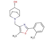 (3-endo)-8-{[5-methyl-2-(2-methylphenyl)-1,3-oxazol-4-yl]methyl}-8-azabicyclo[3.2.1]octan-3-ol