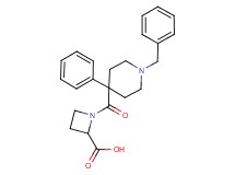 1-[(1-benzyl-4-phenyl-4-piperidinyl)carbonyl]-2-azetidinecarboxylic acid