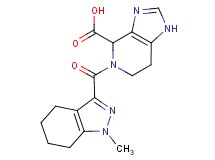 5-[(1-methyl-4,5,6,7-tetrahydro-1H-indazol-3-yl)carbonyl]-4,5,6,7-tetrahydro-1H-imidazo[4,5-c]pyridine-4-carboxylic acid