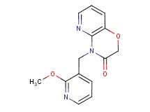 4-[(2-methoxypyridin-3-yl)methyl]-2H-pyrido[3,2-b][1,4]oxazin-3(4H)-one