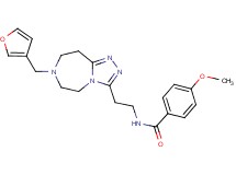 N-{2-[7-(3-furylmethyl)-6,7,8,9-tetrahydro-5H-[1,2,4]triazolo[4,3-d][1,4]diazepin-3-yl]ethyl}-4-methoxybenzamide