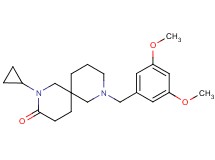 2-cyclopropyl-8-(3,5-dimethoxybenzyl)-2,8-diazaspiro[5.5]undecan-3-one