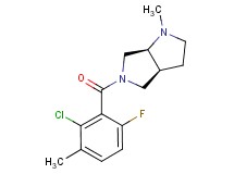 (3aS,6aS)-5-(2-chloro-6-fluoro-3-methylbenzoyl)-1-methyloctahydropyrrolo[3,4-b]pyrrole