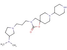 3-{3-[3-(dimethylamino)-1-pyrrolidinyl]propyl}-8-(4-piperidinyl)-1-oxa-3,8-diazaspiro[4.5]decan-2-one dihydrochloride