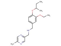 (4-sec-butoxy-3-ethoxybenzyl)[(5-methylpyrazin-2-yl)methyl]amine