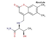 (2S,3R)-2-{[(6,7-dimethyl-2-oxo-2H-chromen-4-yl)methyl]amino}-3-hydroxybutanamide
