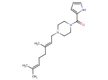 1-[(2E)-3,7-dimethylocta-2,6-dien-1-yl]-4-(1H-pyrrol-2-ylcarbonyl)piperazine