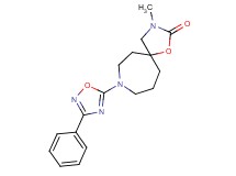 3-methyl-8-(3-phenyl-1,2,4-oxadiazol-5-yl)-1-oxa-3,8-diazaspiro[4.6]undecan-2-one